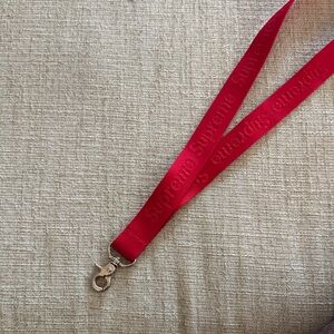 Supreme Bold Red Lanyard